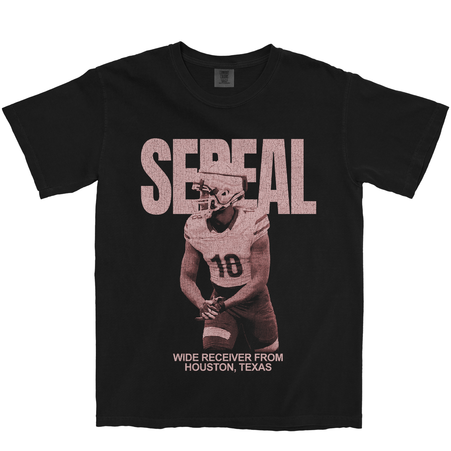 SAMUEL SEREAL VINTAGE BLACK TEE