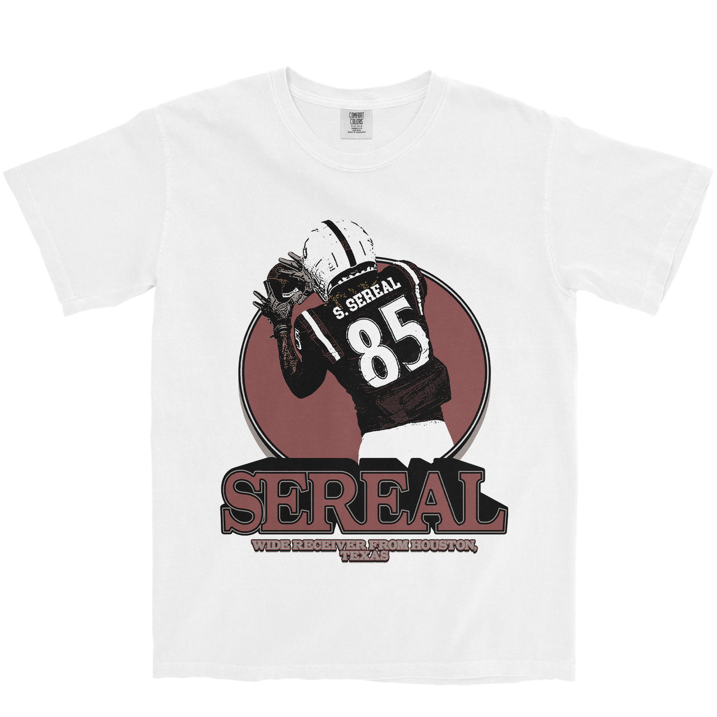 SAMUEL SEREAL RETRO WHITE TEE
