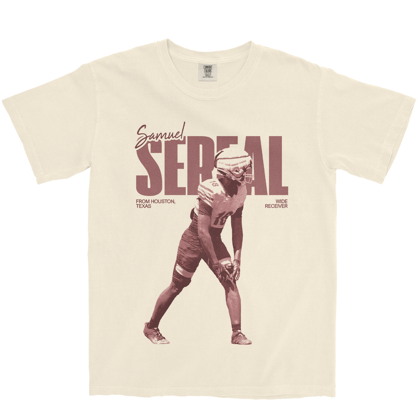SAMUEL SEREAL VINTAGE IVORY TEE