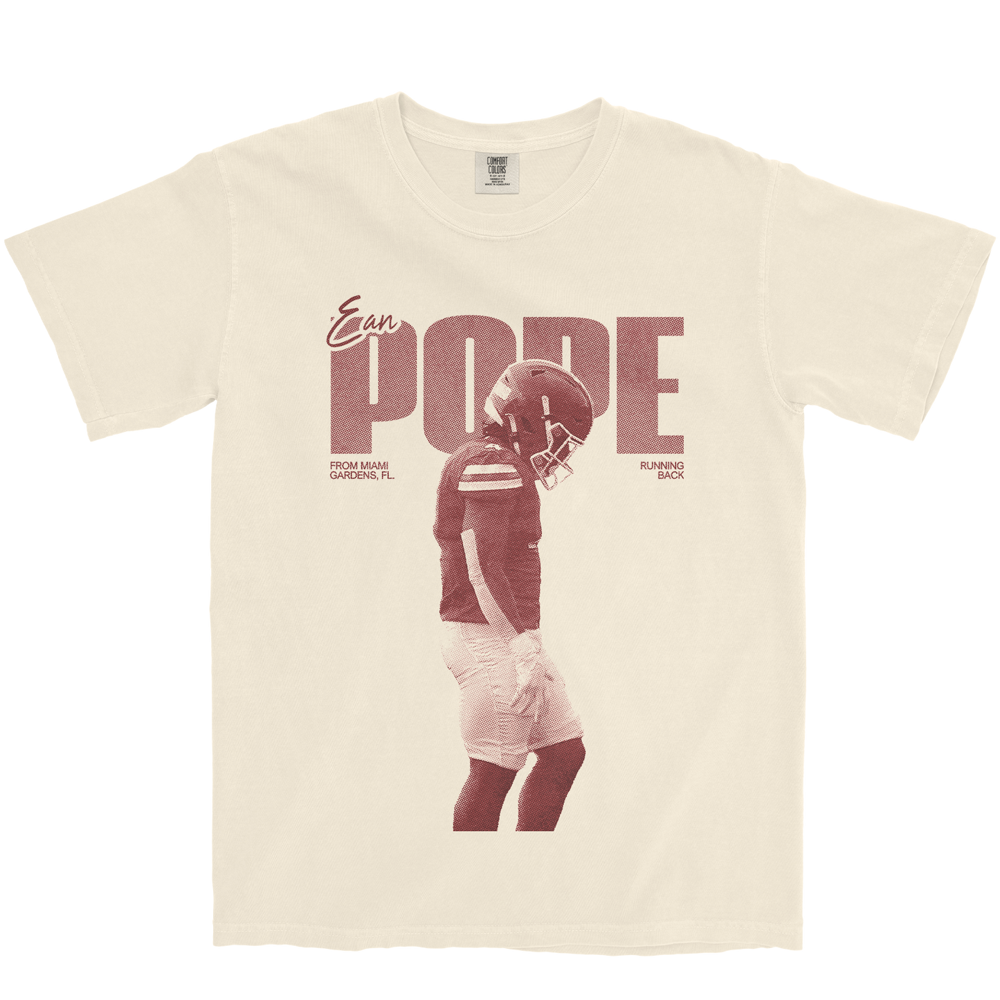 EAN POPE VINTAGE IVORY TEE