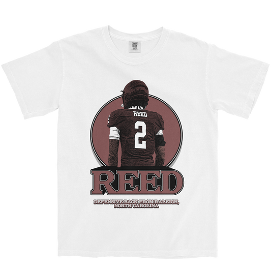 MALCOLM REED VINTAGE WHITE TEE