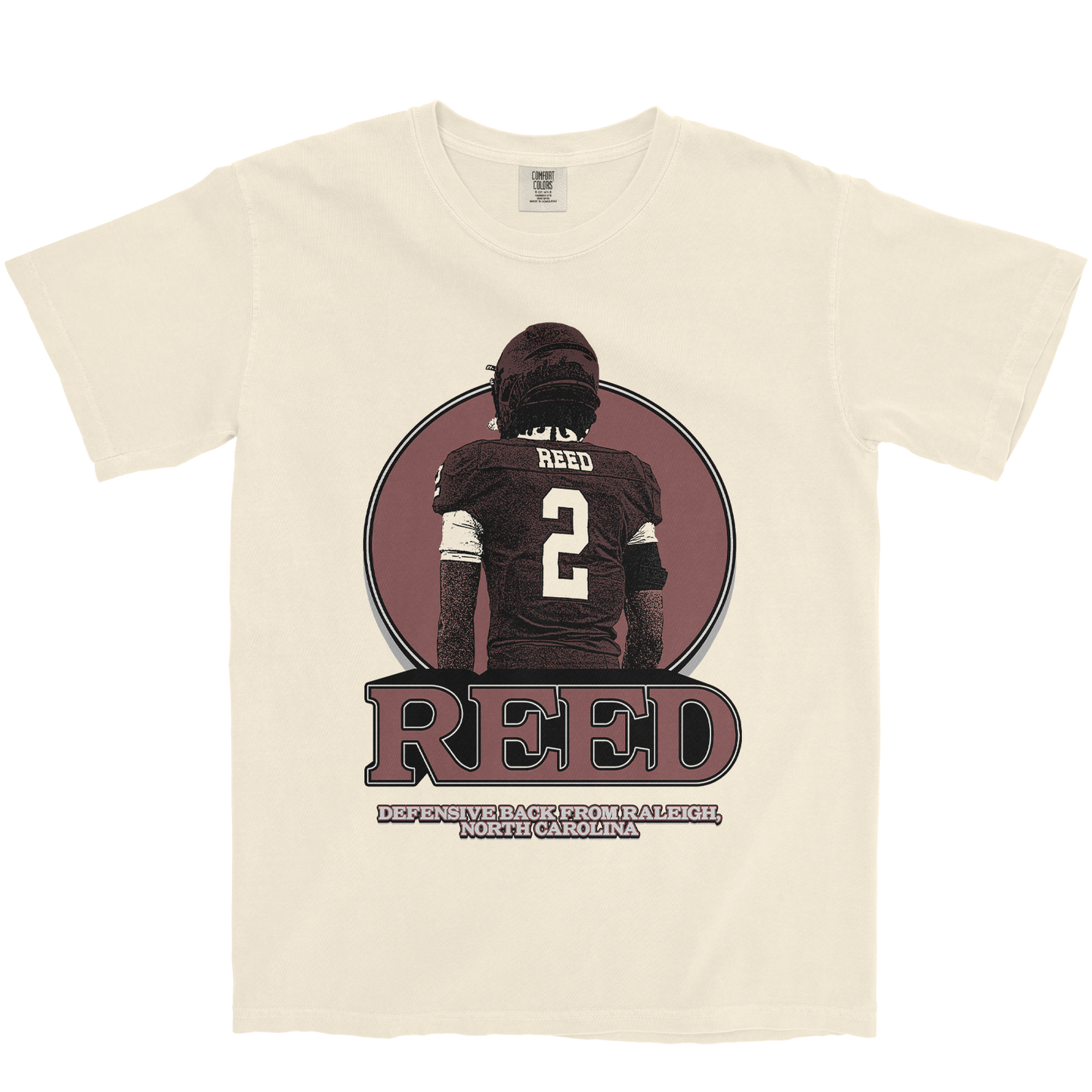 MALCOLM REED VINTAGE IVORY TEE