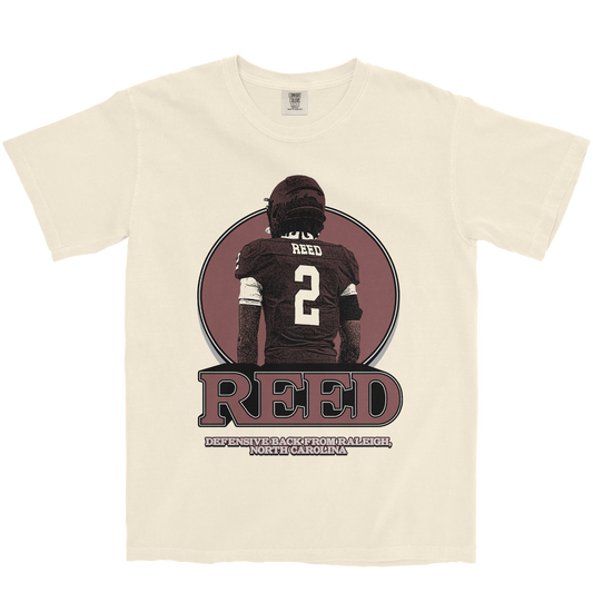 MALCOLM REED VINTAGE IVORY TEE