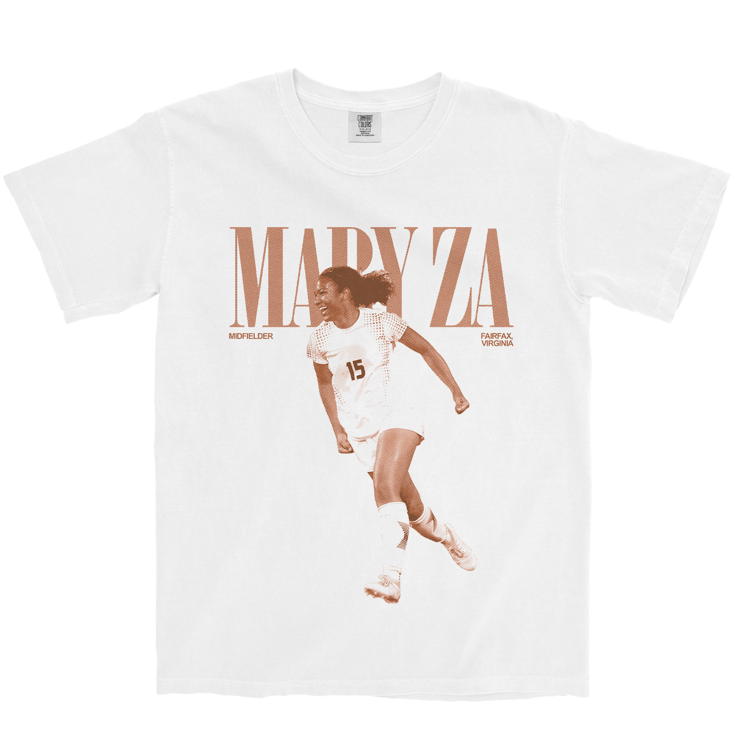 MARY ZA WHITE TEE