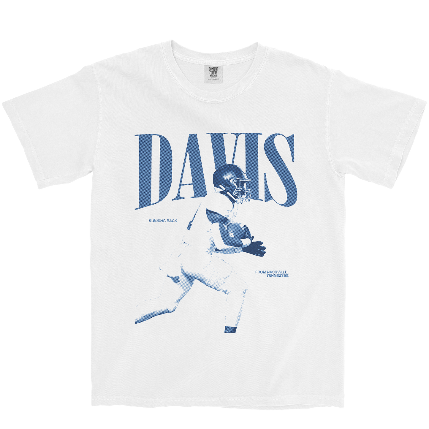 BROOKLEN DAVIS VINTAGE WHITE TEE