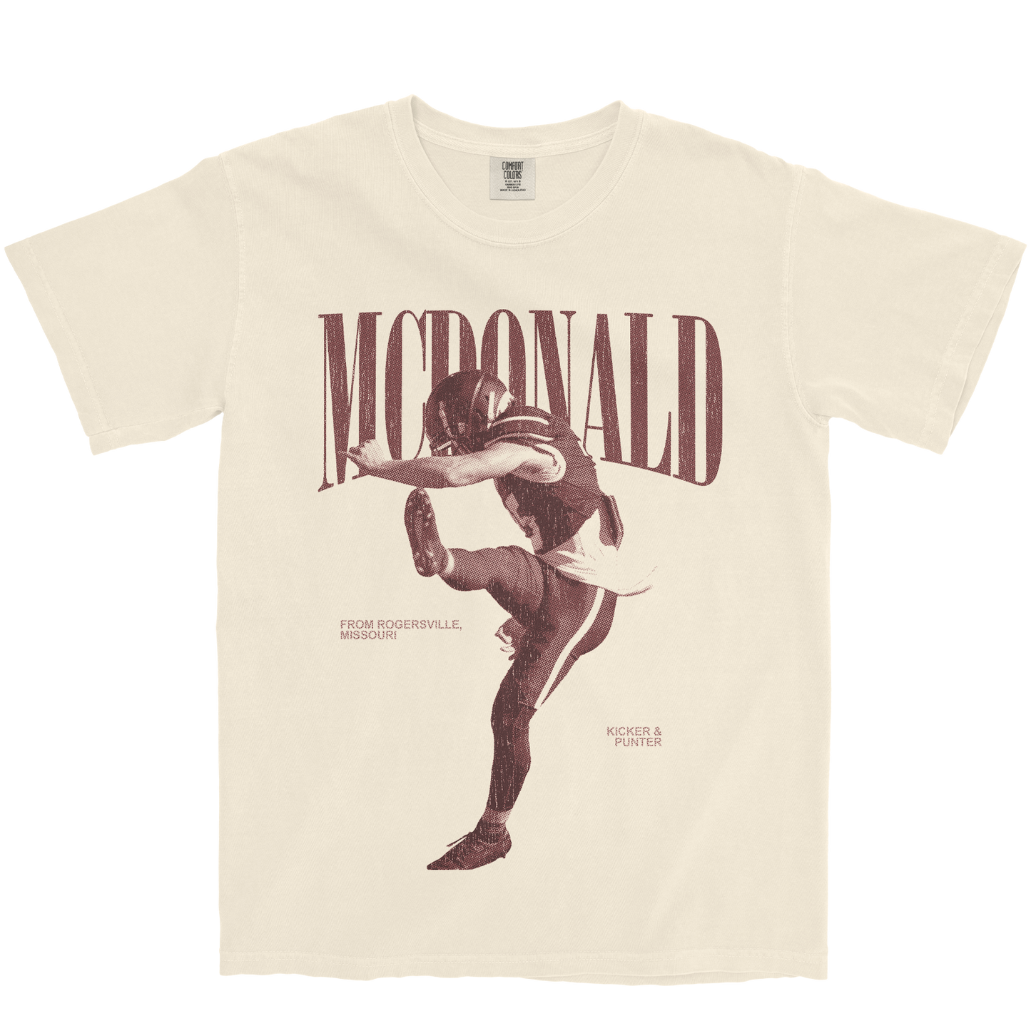 STEWART MCDONALD VINTAGE IVORY TEE