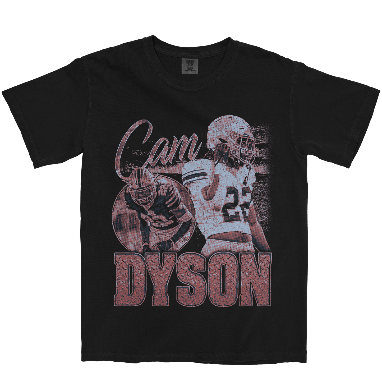 CAM DYSON GRAPHIC BLACK TEE