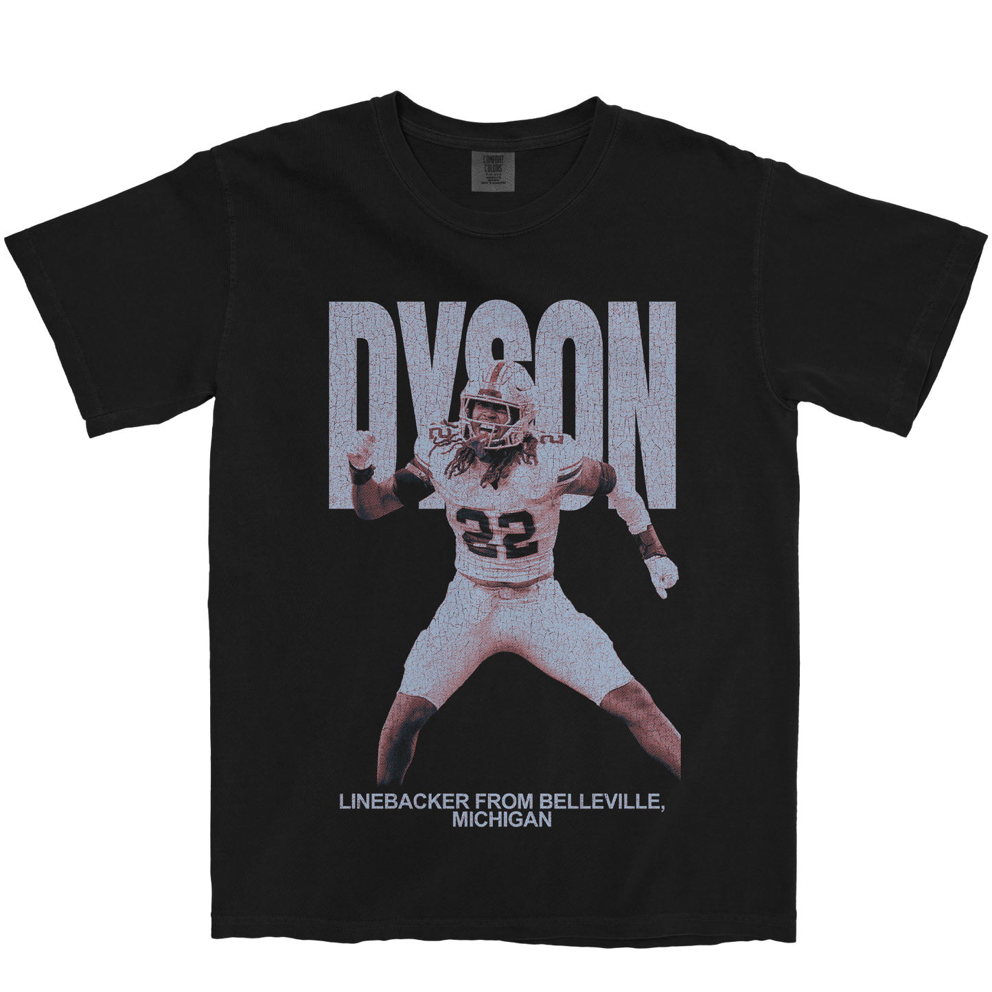 CAM DYSON VINTAGE BLACK TEE
