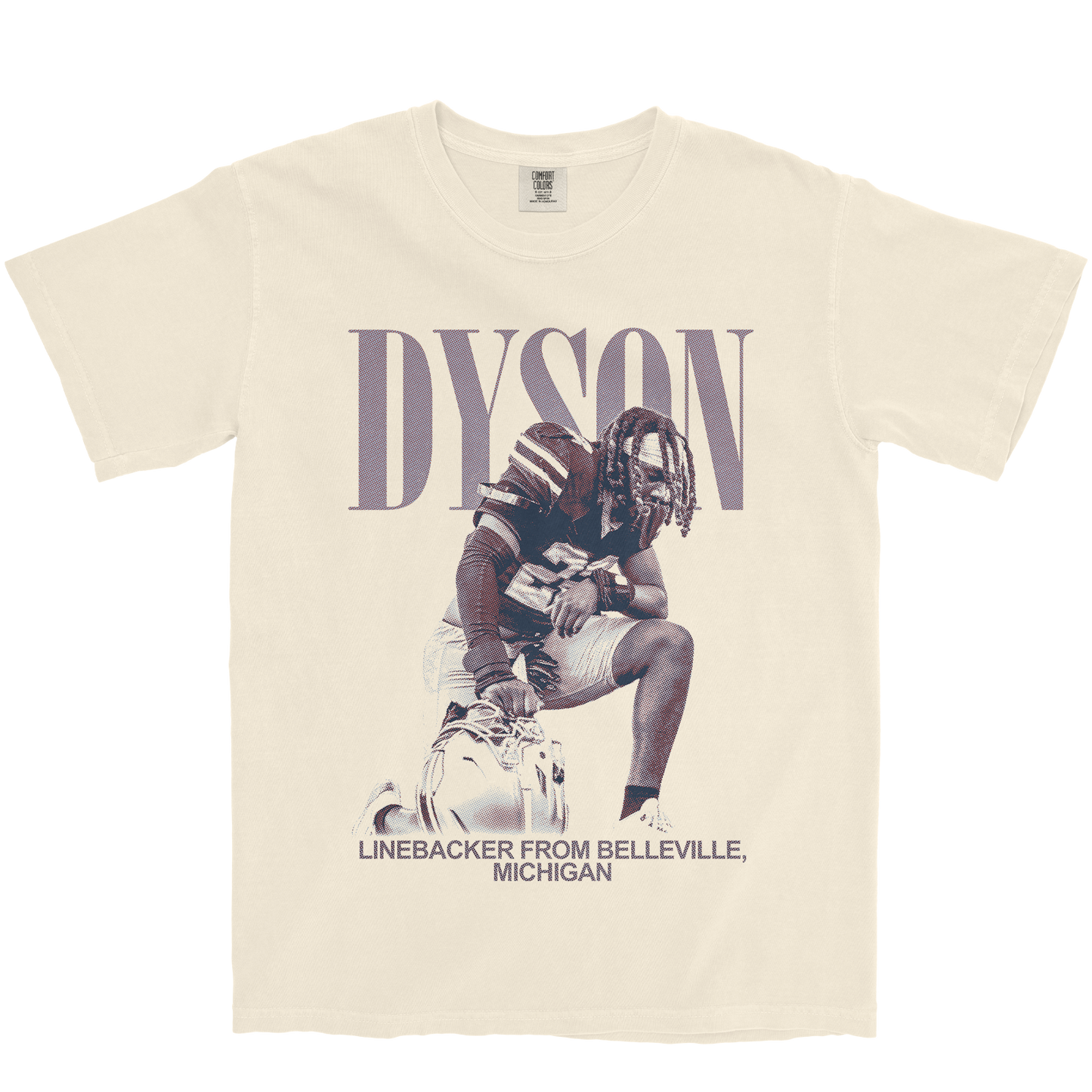CAM DYSON VINTAGE IVORY TEE