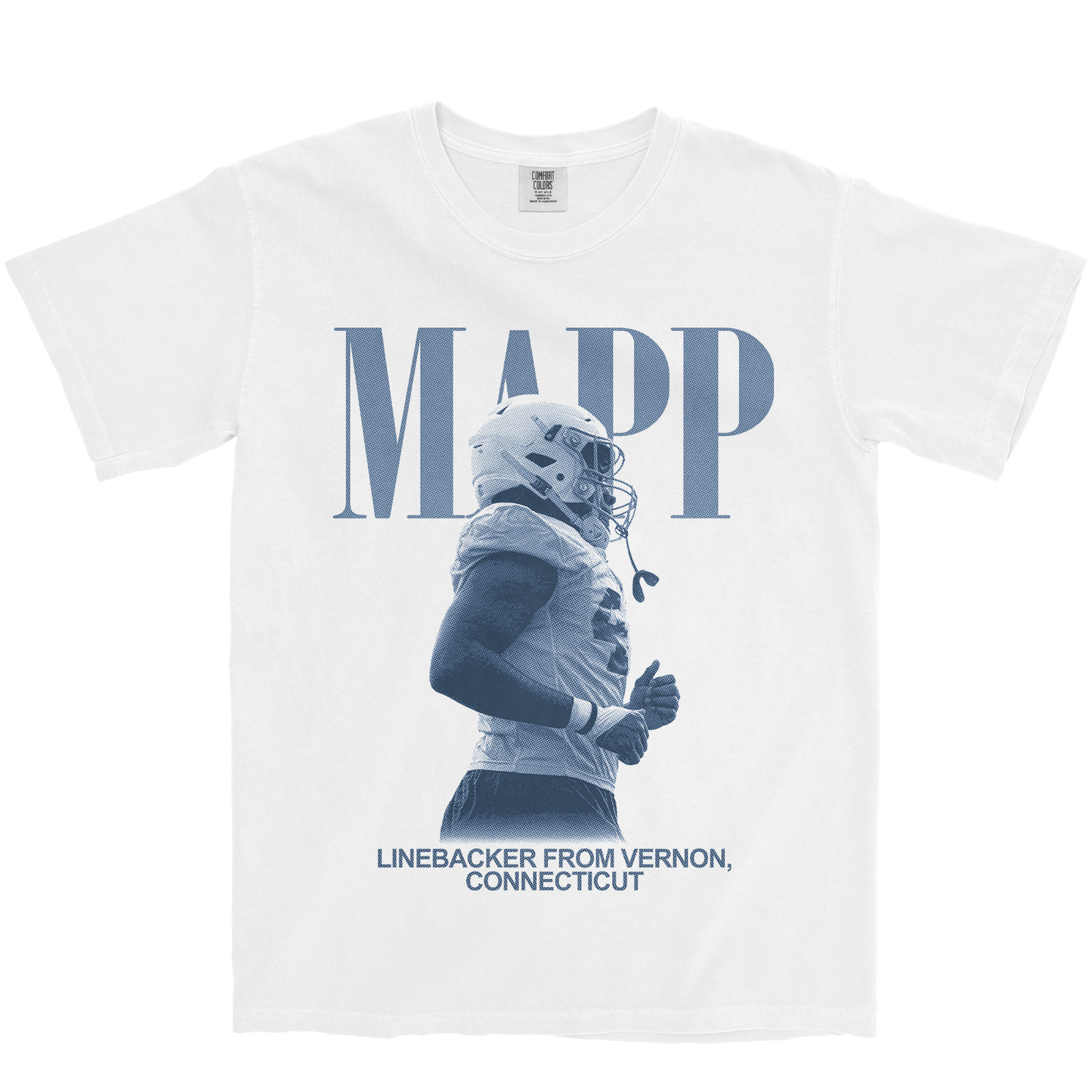 MALACHI MAPP VINTAGE WHITE TEE