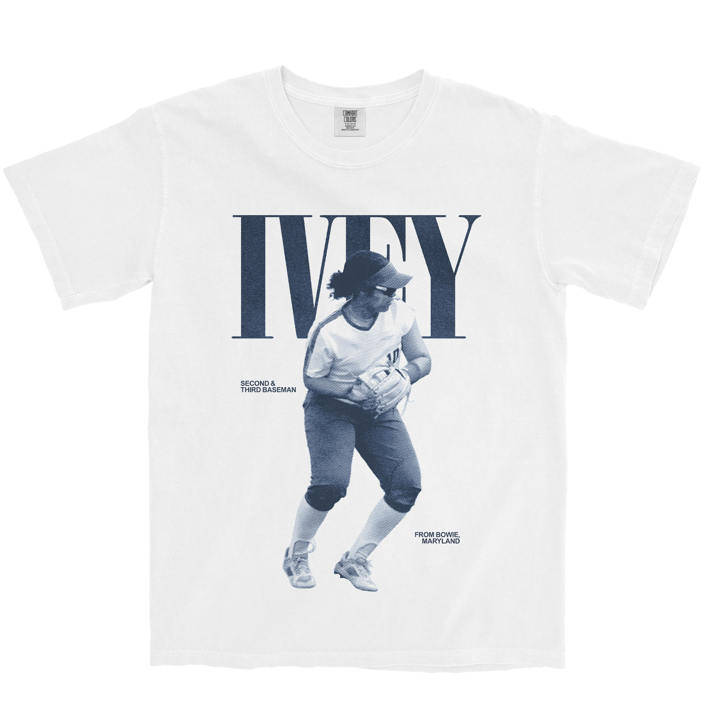 TAYLOR IVEY VINTAGE WHITE TEE