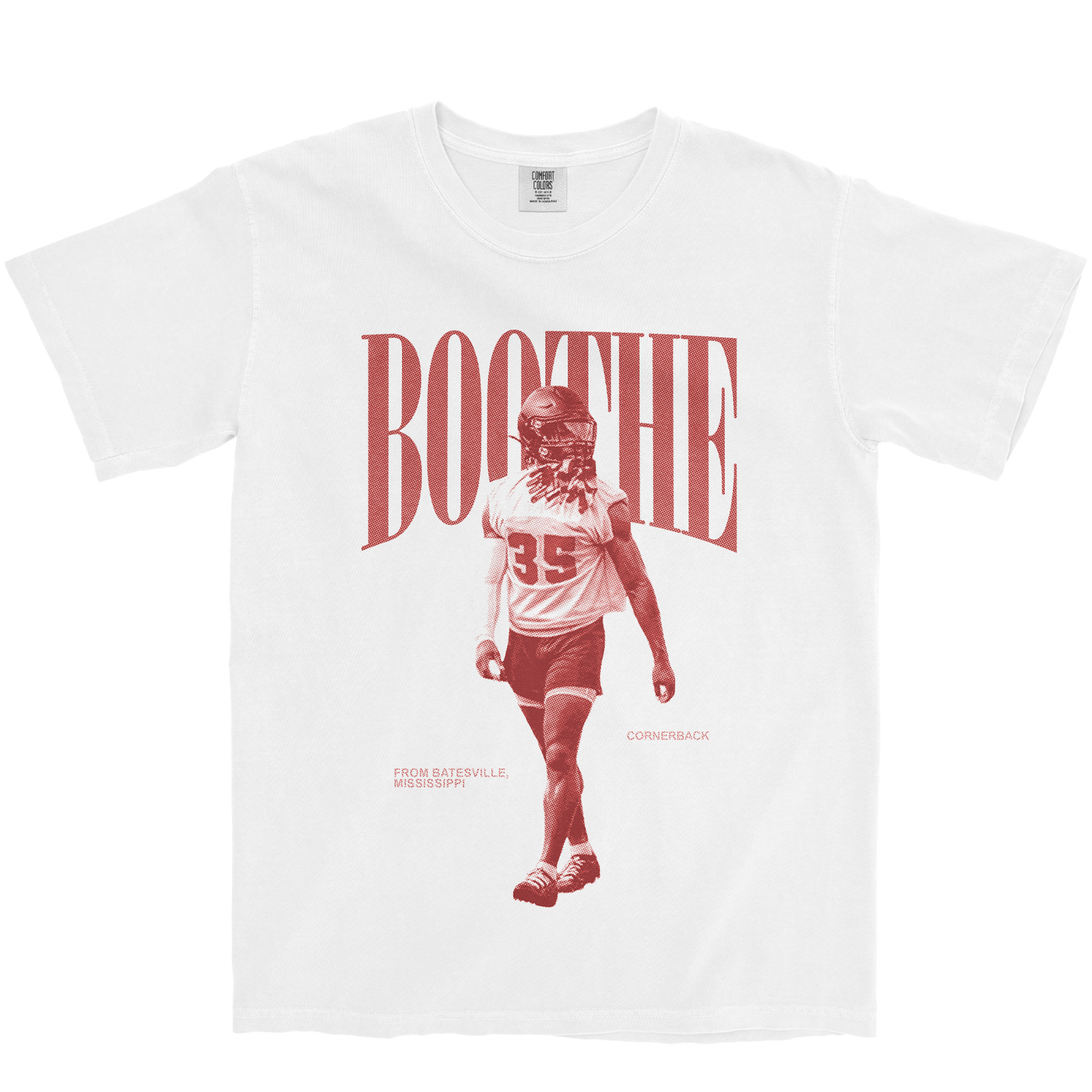 KHALIK BOOTHE VINTAGE WHITE TEE
