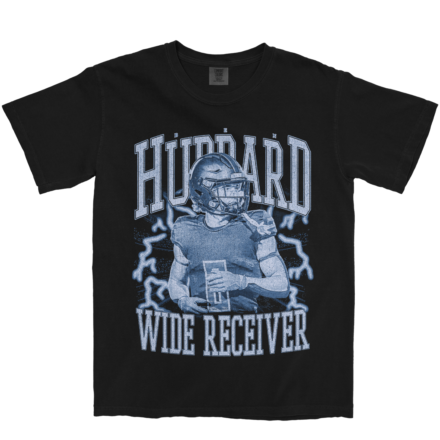 BEN HUBBARD VINTAGE BLACK TEE