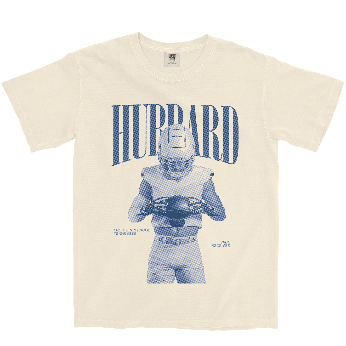 BEN HUBBARD VINTAGE IVORY TEE
