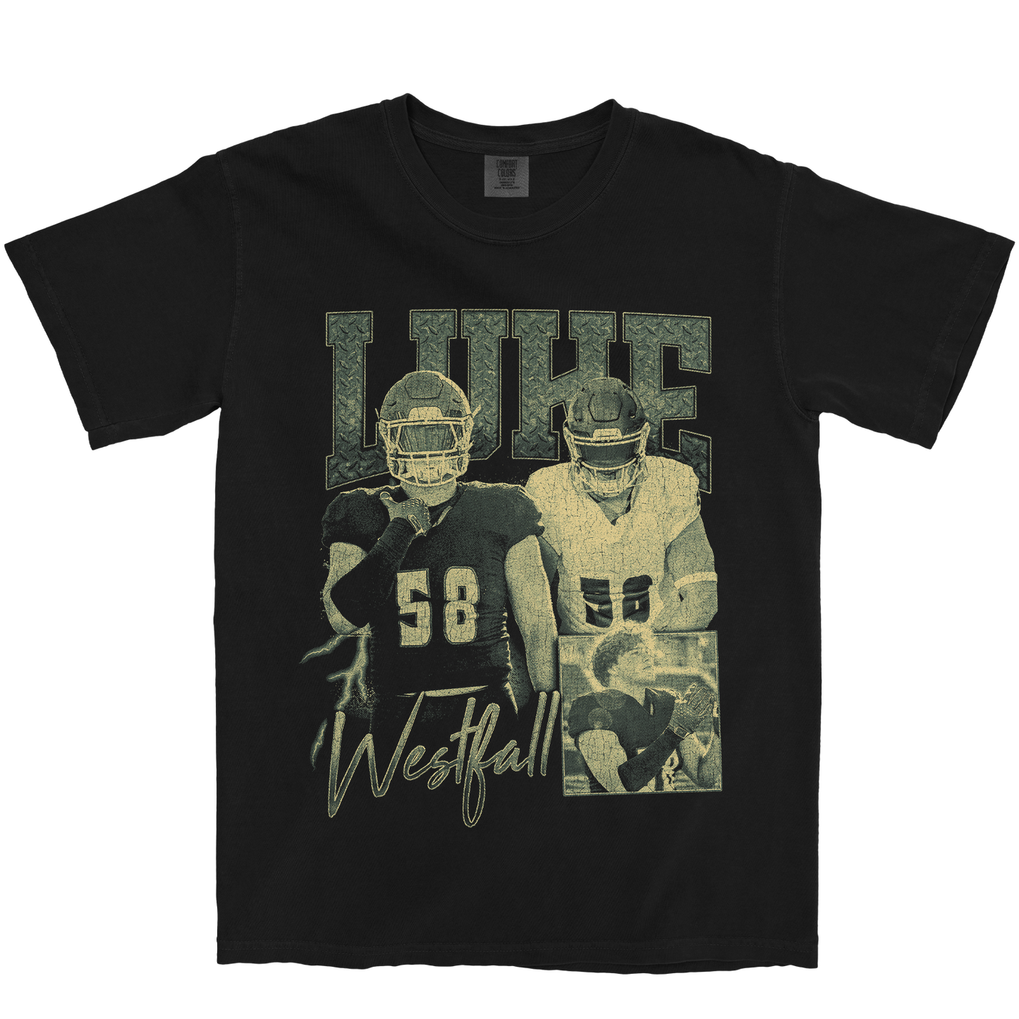LUKE WESTFALL GRAPHIC BLACK TEE