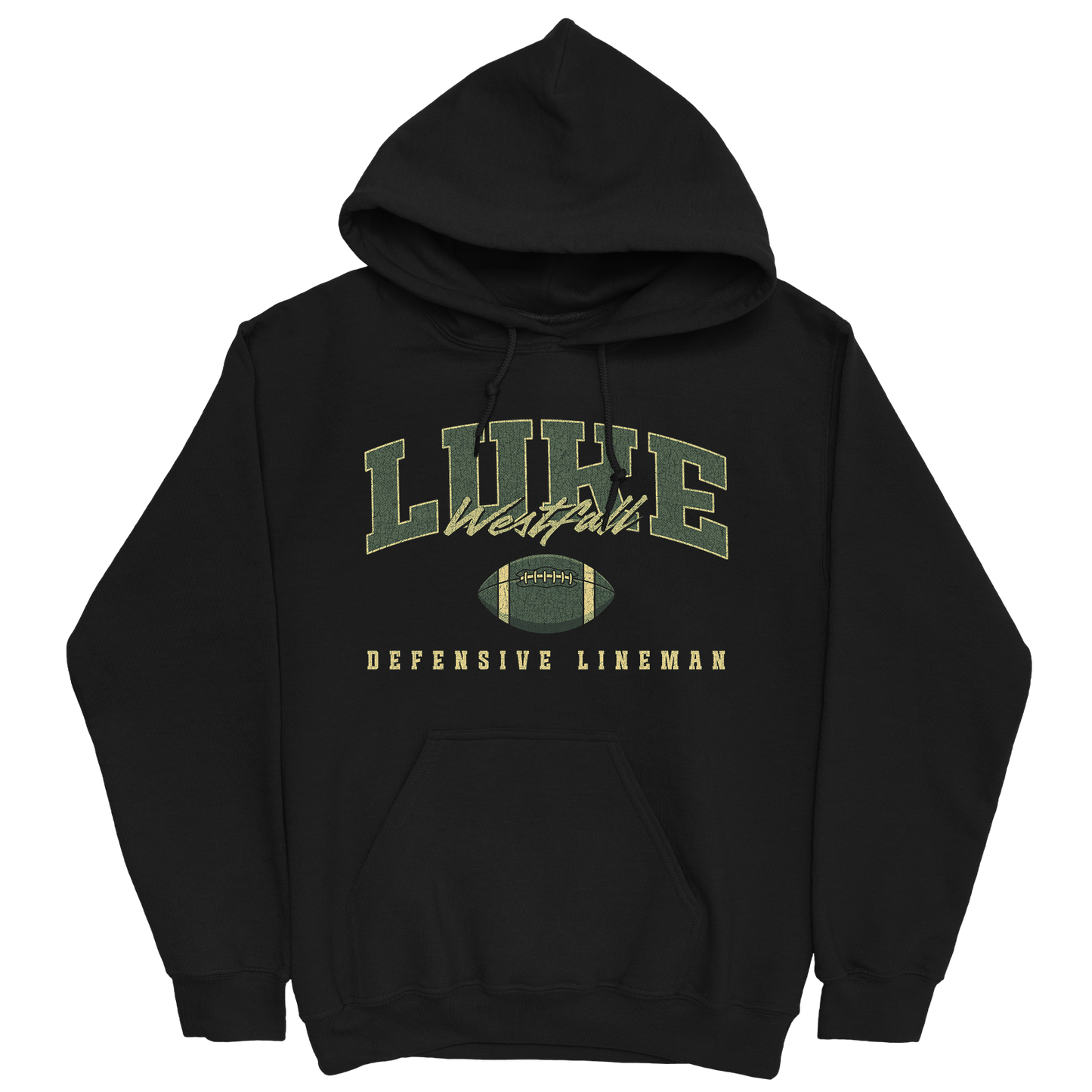 LUKE WESTFALL FOOTBALL BLACK HOODIE
