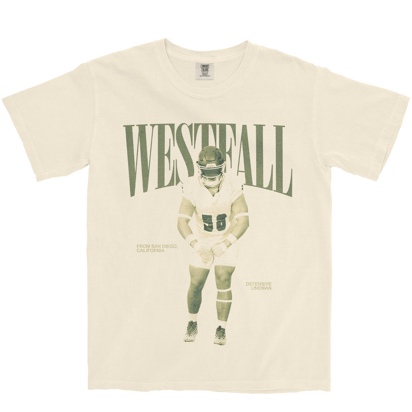 LUKE WESTFALL VINTAGE IVORY TEE