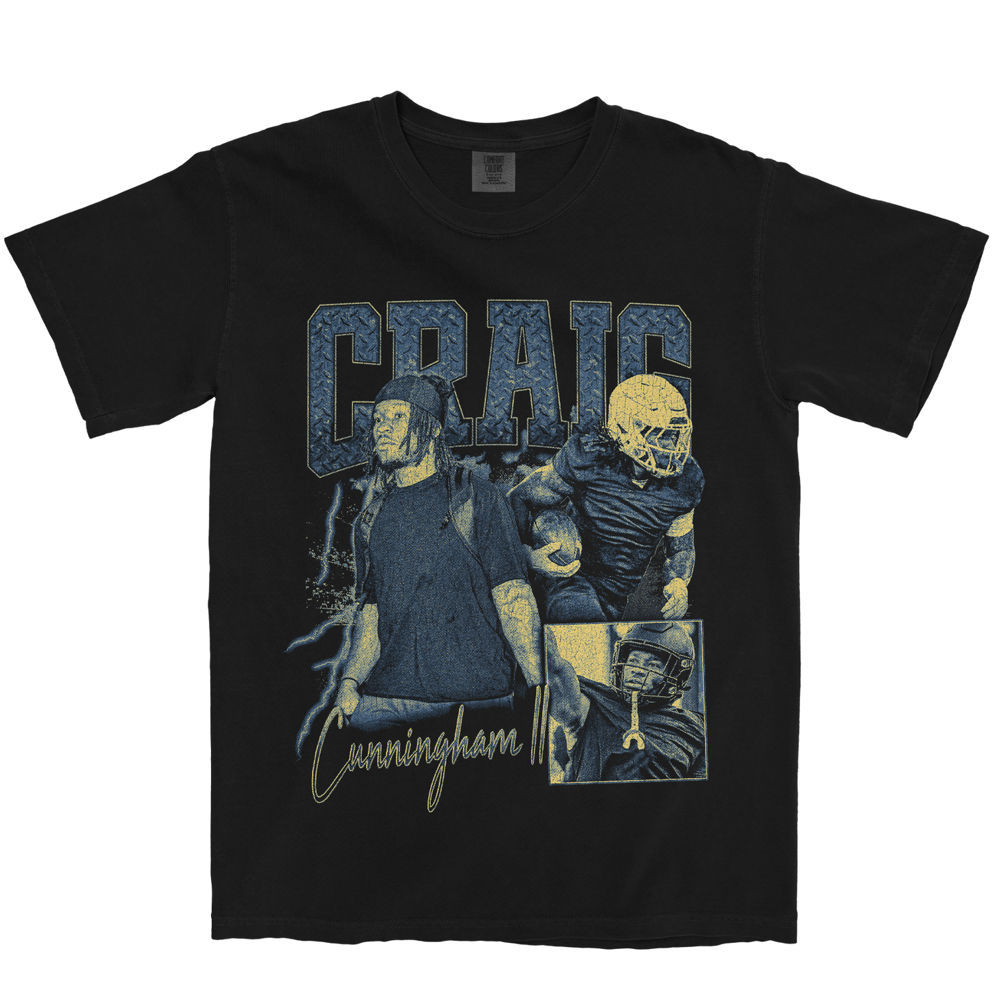 CRAIG CUNNINGHAM II GRAPHIC BLACK TEE