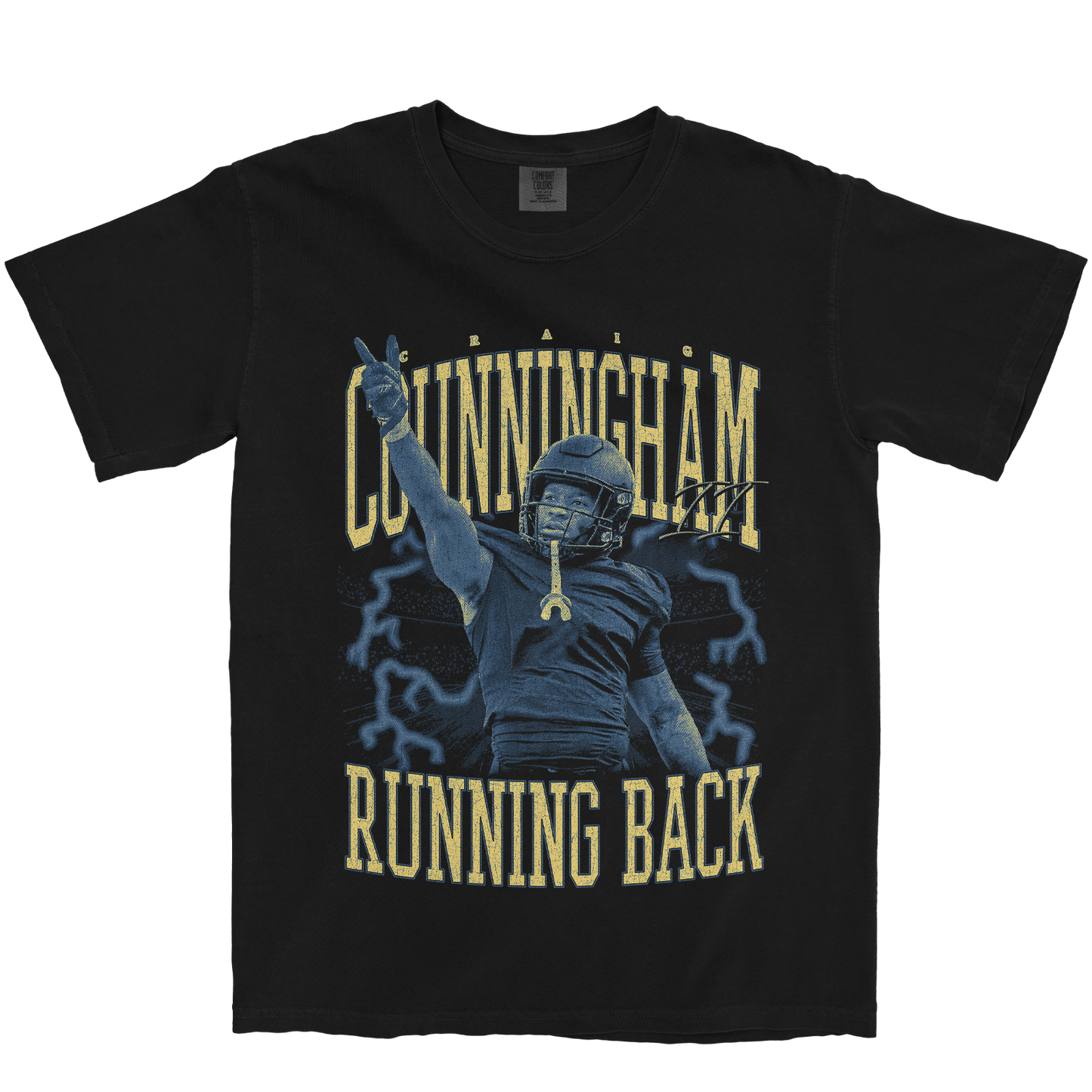 CRAIG CUNNINGHAM II GRAPHIC BLACK TEE