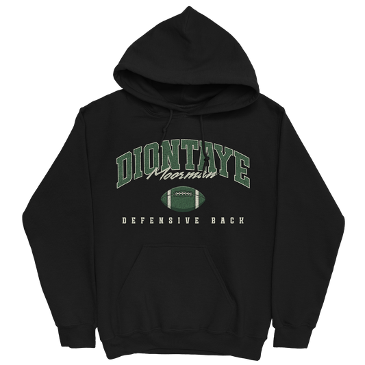 DIONTAYE MOORMAN FOOTBALL BLACK HOODIE