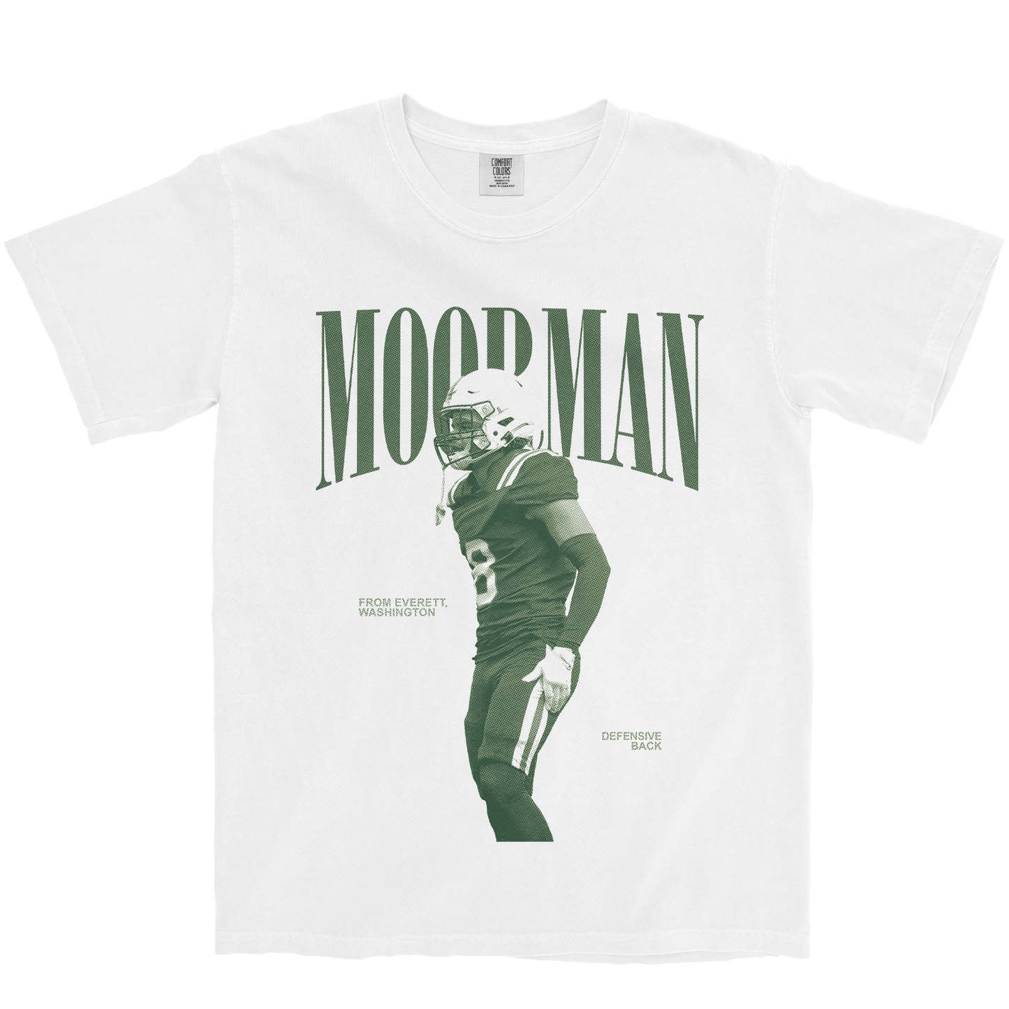 DIONTAYE MOORMAN VINTAGE WHITE TEE