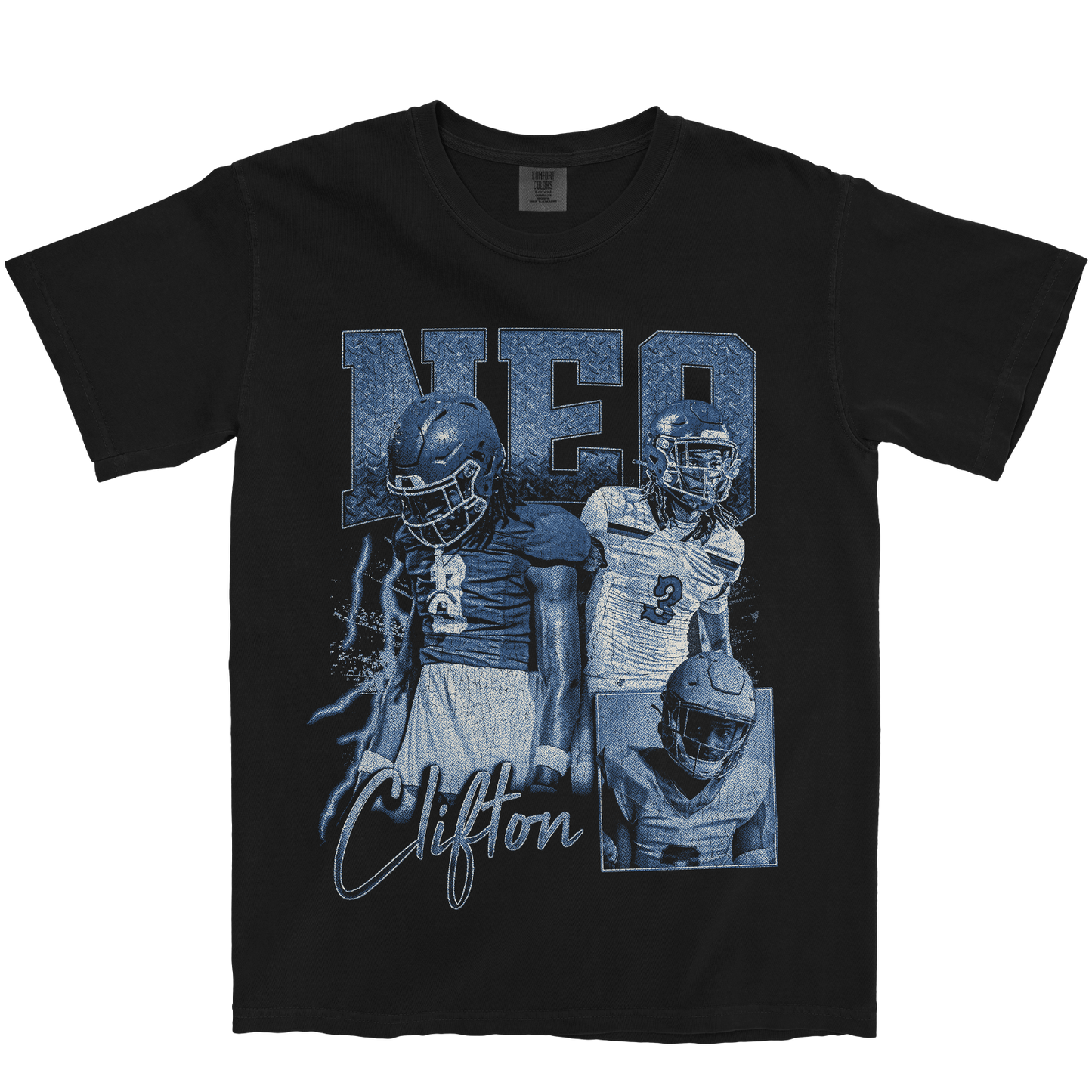 NEO CLIFTON GRAPHIC BLACK TEE