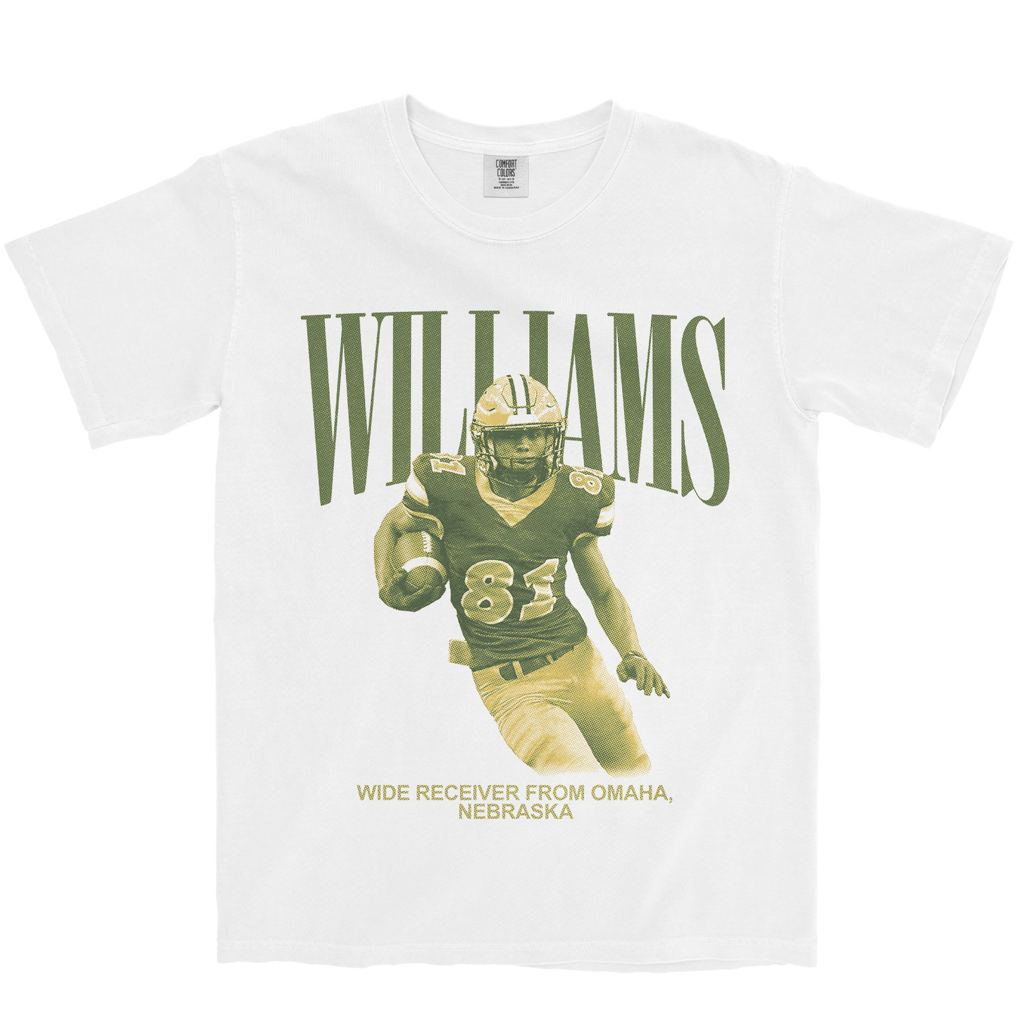 JACKSON WILLIAMS VINTAGE WHITE TEE