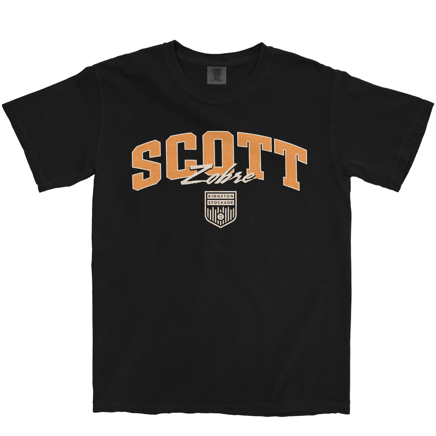 SCOTT ZOBRE CLASSIC BLACK TEE