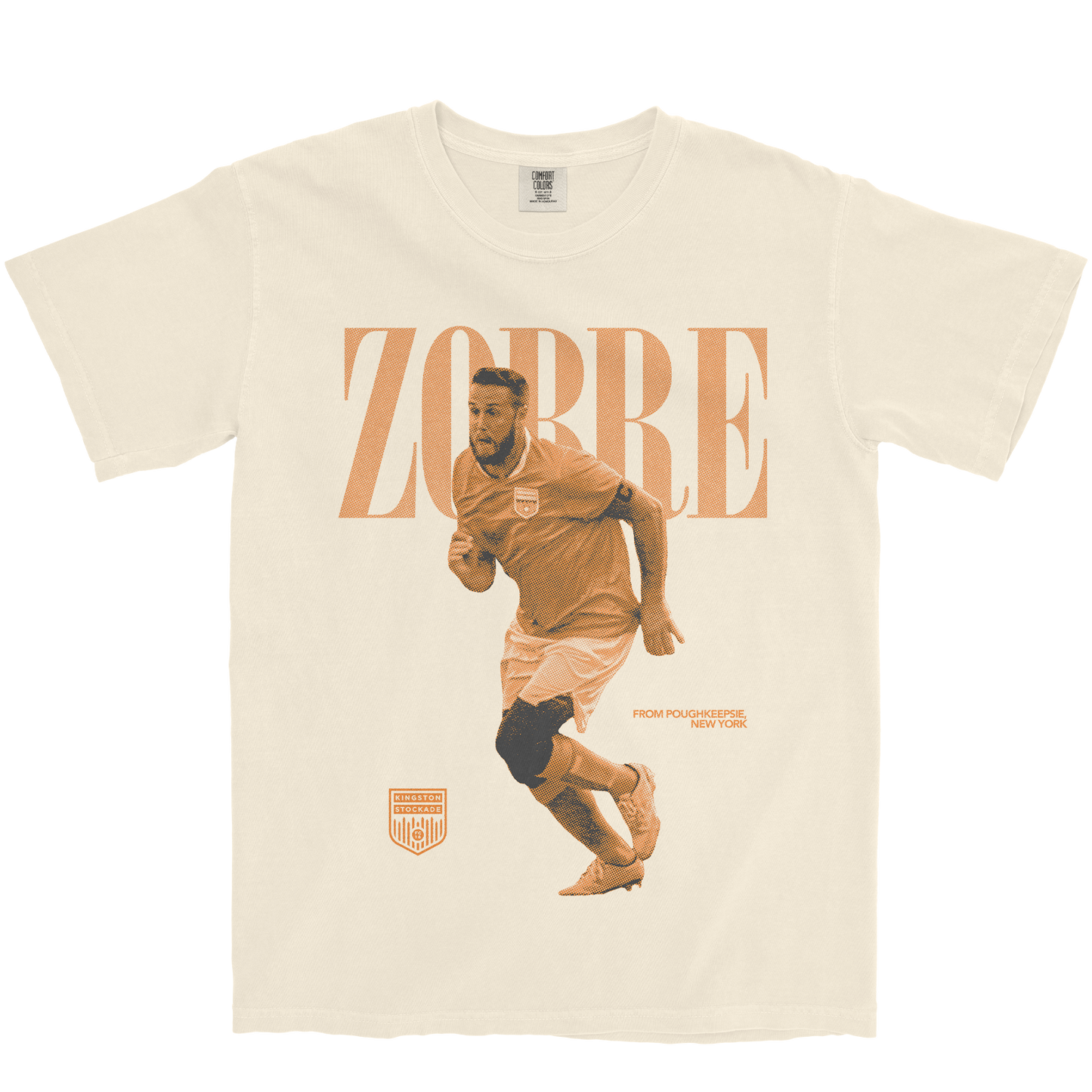 SCOTT ZOBRE VINTAGE IVORY TEE