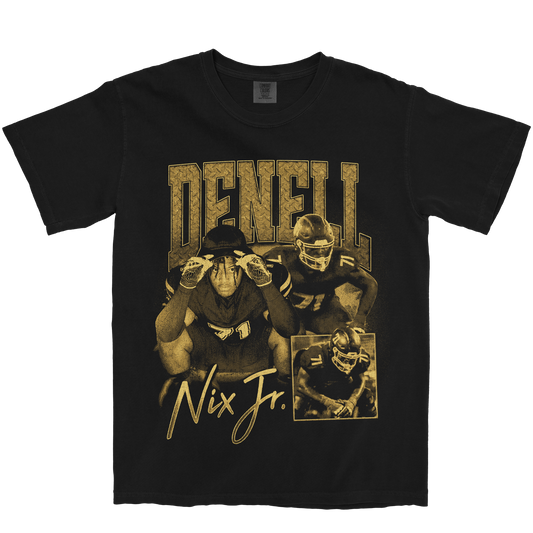 DENELL NIX JR. GRAPHIC BLACK TEE