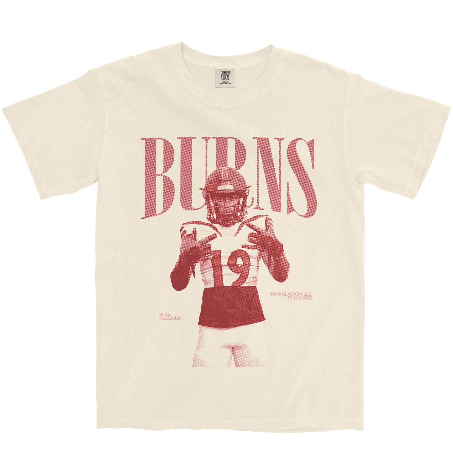 BRYSON BURNS VINTAGE IVORY TEE