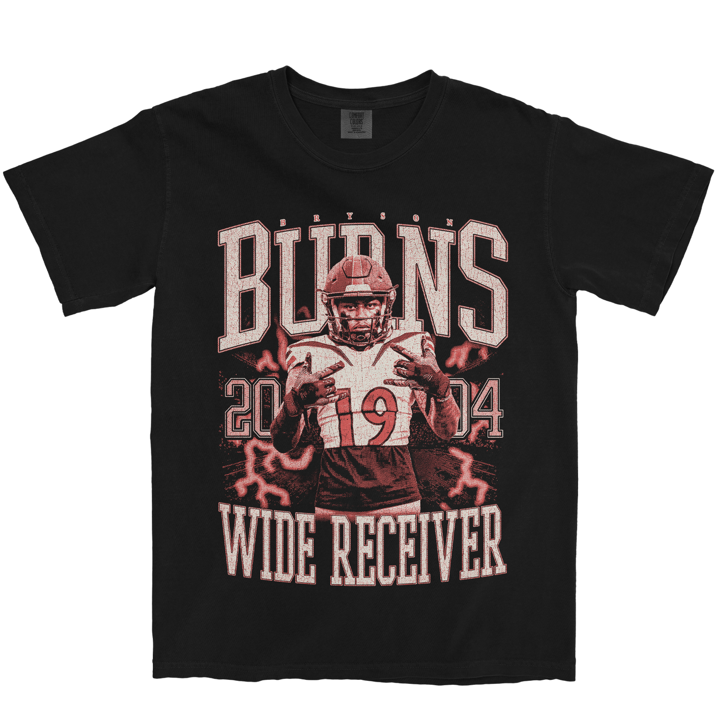 BRYSON BURNS VINTAGE BLACK TEE
