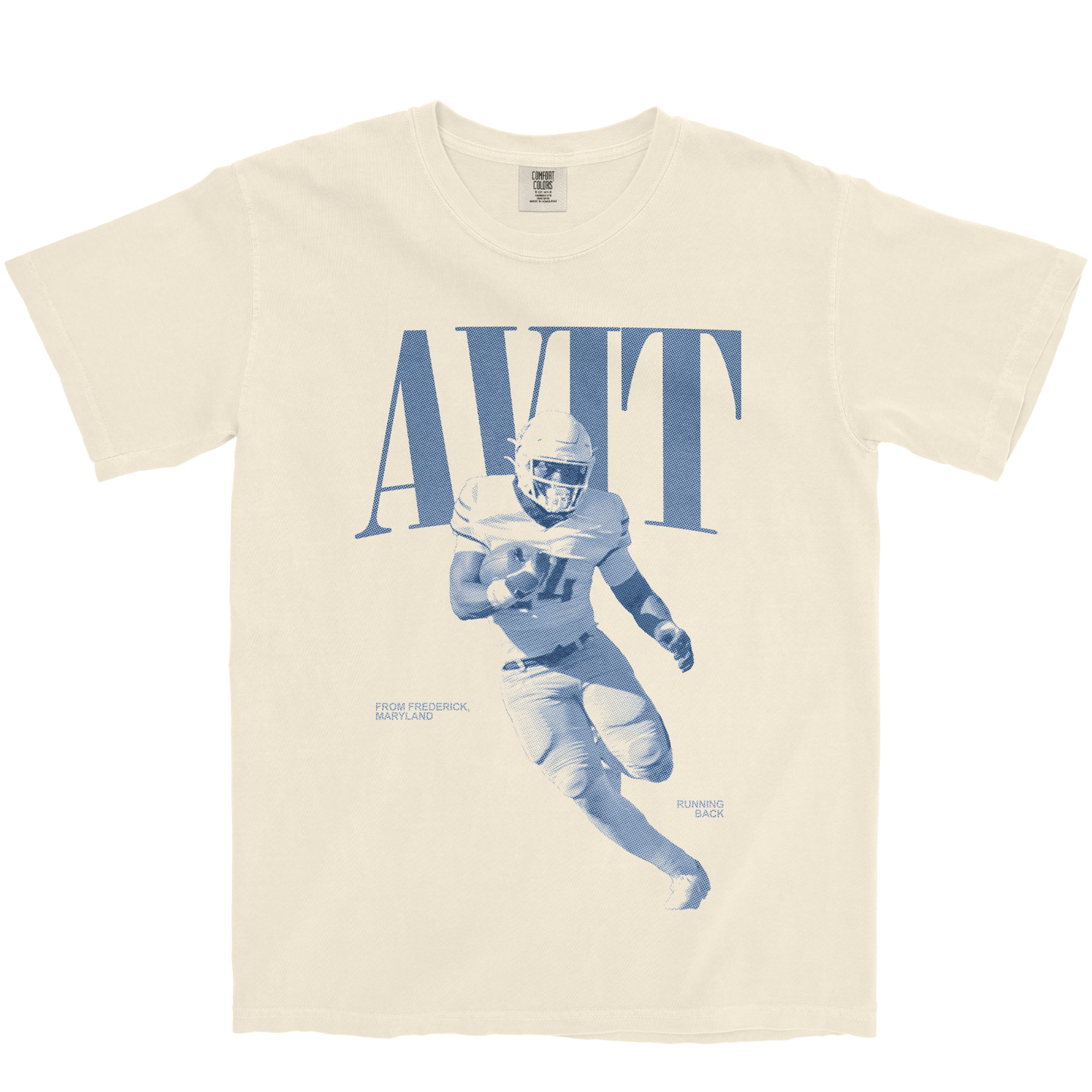 DAVID AVIT VINTAGE IVORY TEE
