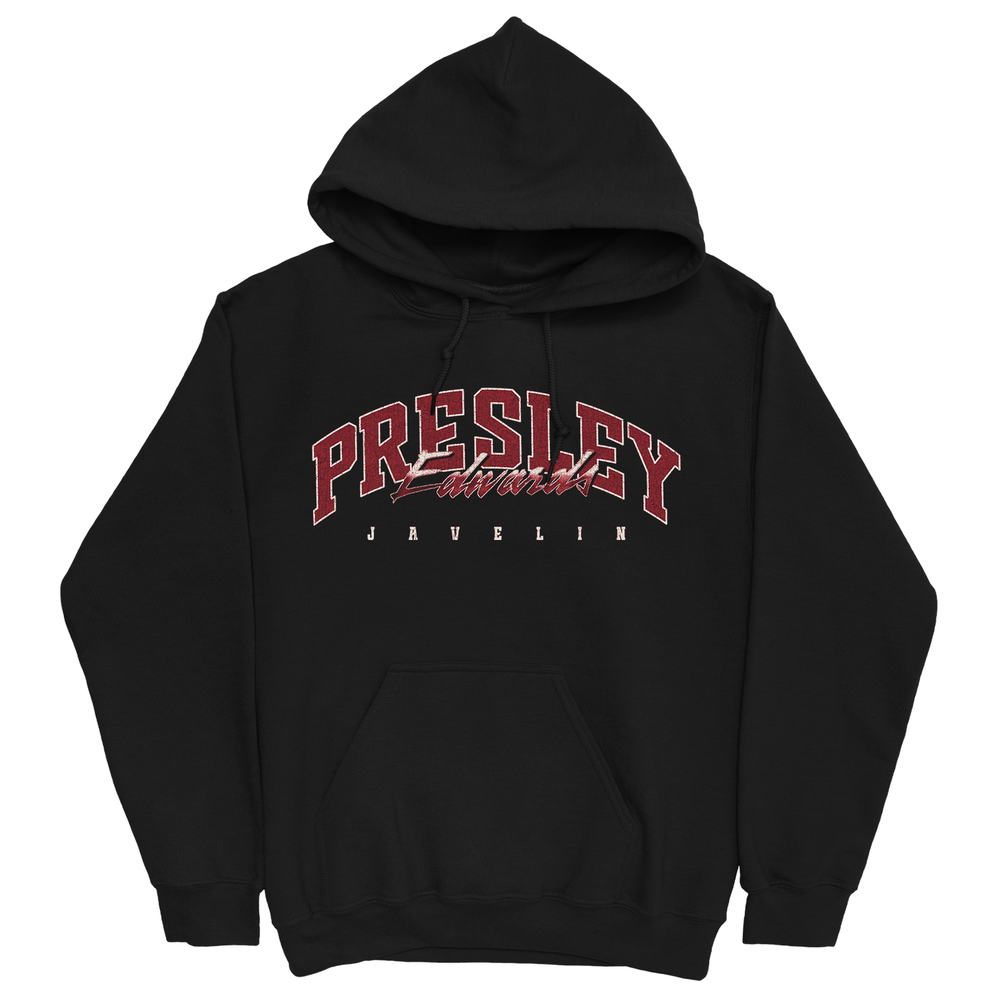 PRESLEY EDWARDS CLASSIC BLACK HOODIE