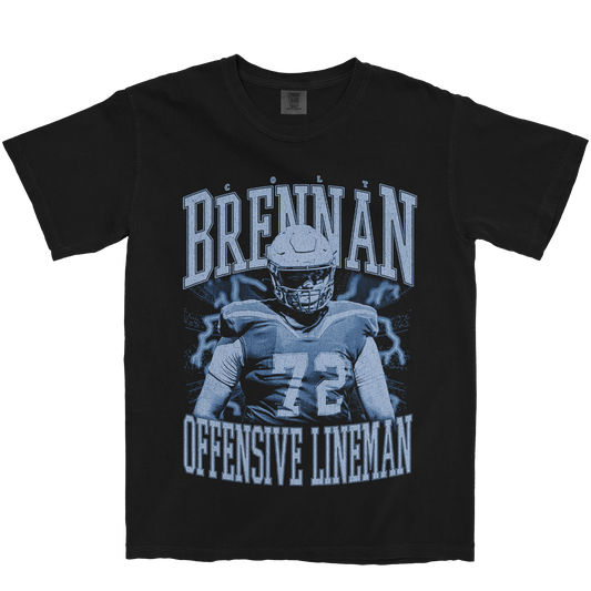 COLT BRENNAN VINTAGE BLACK TEE