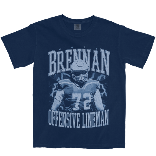 COLT BRENNAN VINTAGE NAVY TEE