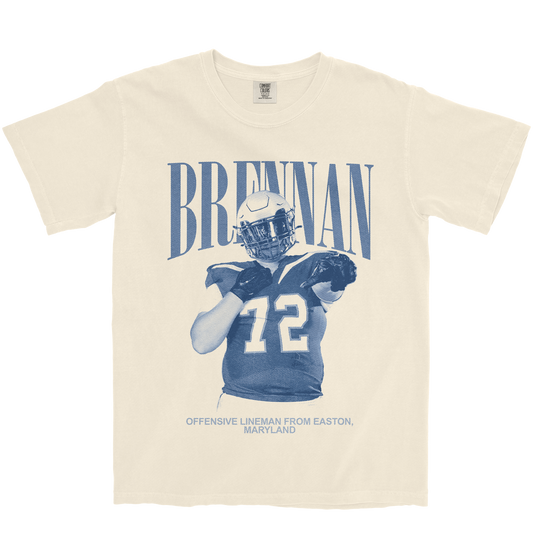 COLT BRENNAN VINTAGE IVORY TEE