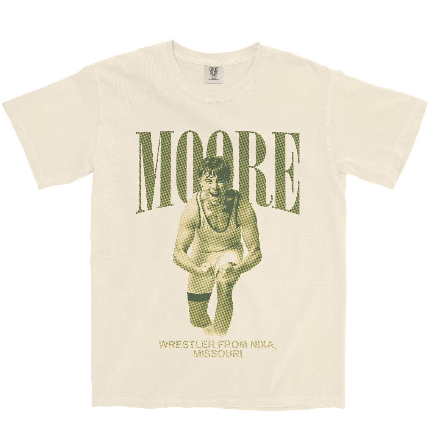 PEYTON MOORE VINTAGE IVORY TEE