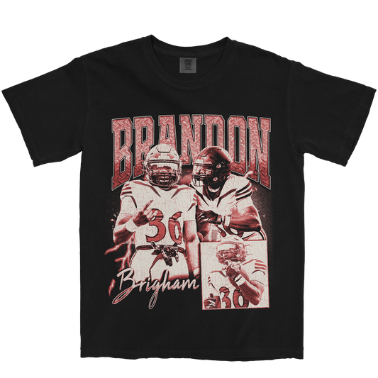 BRANDON BRIGHAM GRAPHIC BLACK TEE