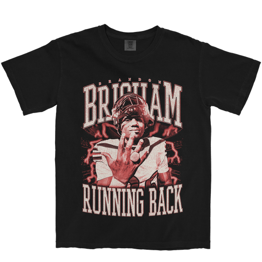 BRANDON BRIGHAM VINTAGE BLACK TEE