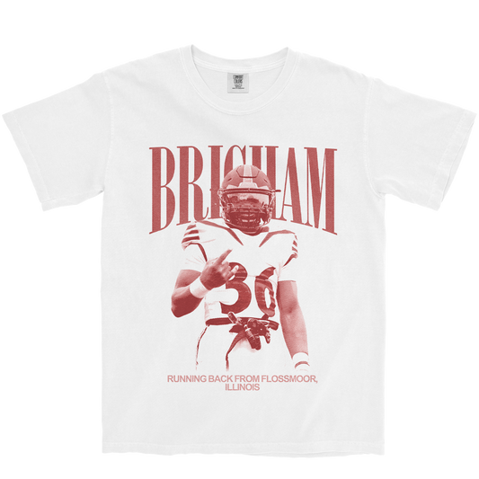 BRANDON BRIGHAM VINTAGE WHITE TEE