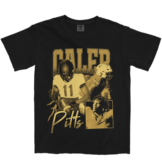 CALEB PITTS GRAPHIC BLACK TEE