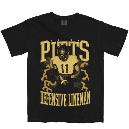 CALEB PITTS VINTAGE BLACK TEE