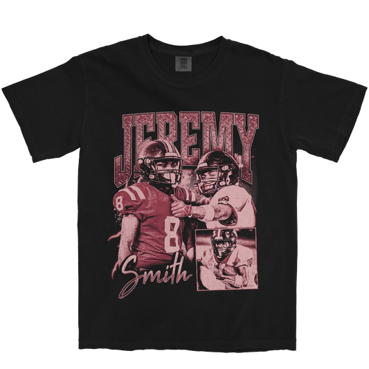 JEREMY SMITH GRAPHIC BLACK TEE