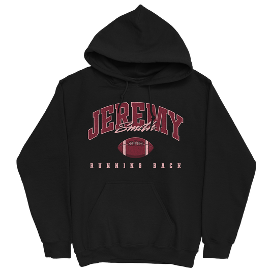 JEREMY SMITH FOOTBALL BLACK HOODIE