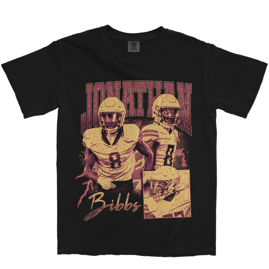 JONATHAN BIBBS GRAPHIC BLACK TEE