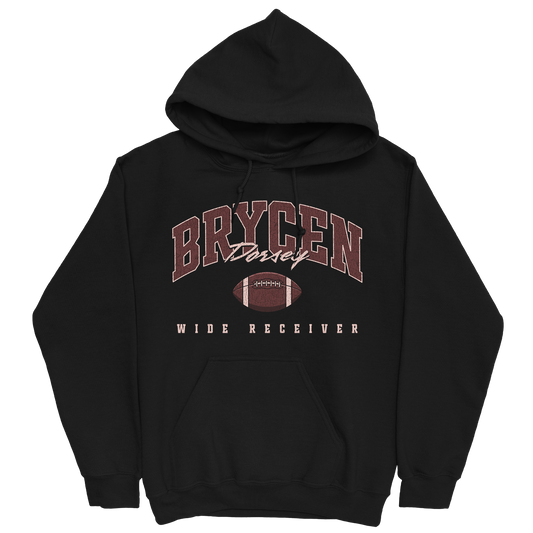 BRYCEN DORSEY FOOTBALL BLACK HOODIE