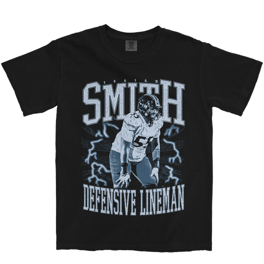 ISAIAH SMITH VINTAGE BLACK TEE