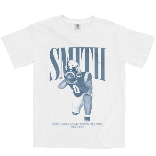 ISAIAH SMITH VINTAGE WHITE TEE