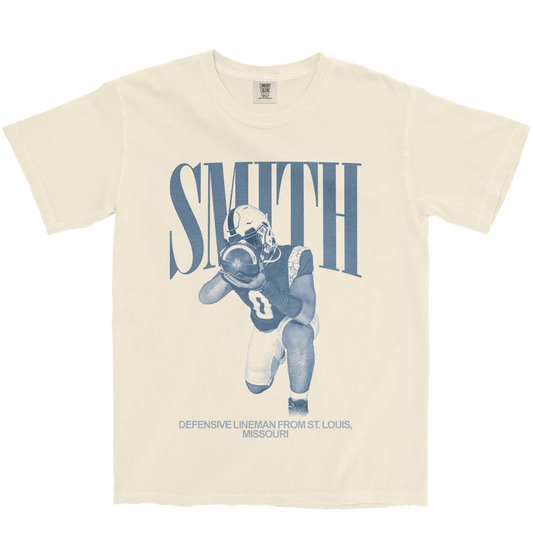 ISAIAH SMITH VINTAGE IVORY TEE